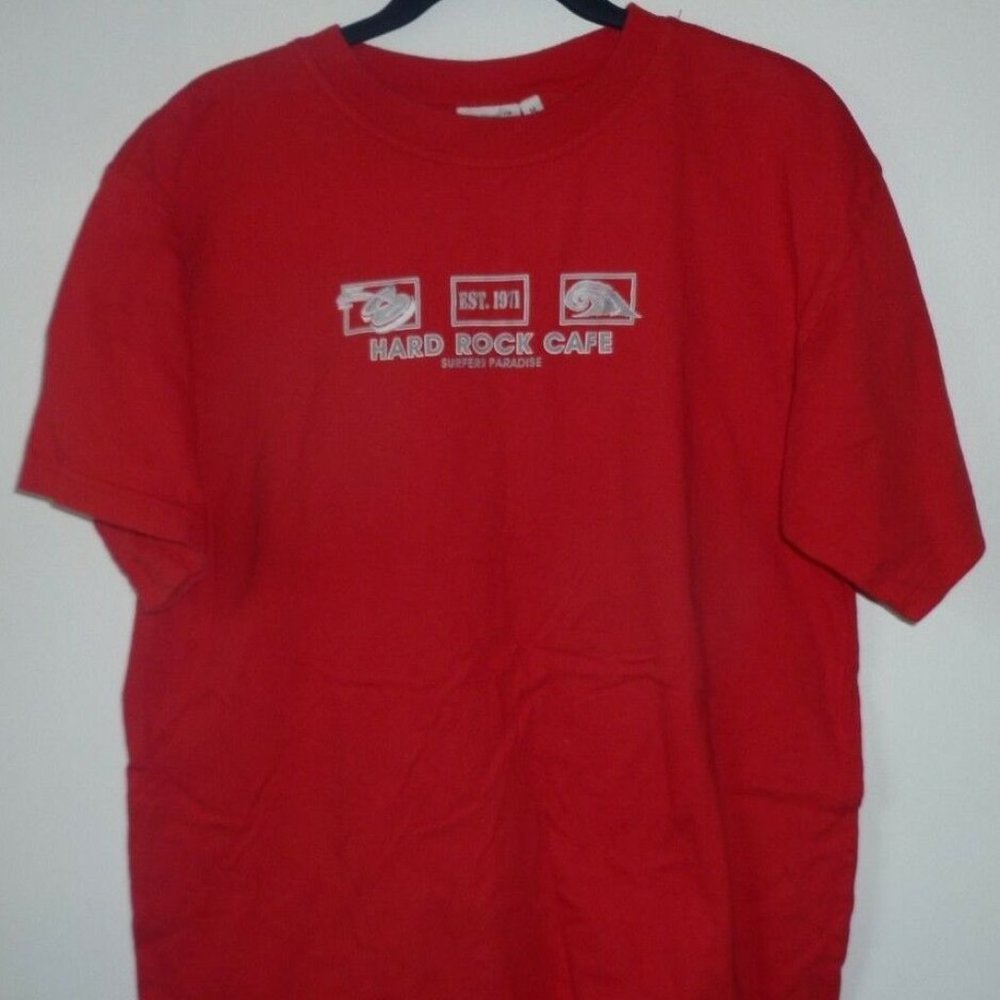 Men's Tee Shirt,Hard Rock Cafe,Surfers Paradise